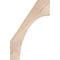Ekena Millwork 3 1/2"W x 16"D x 24"H Westlake Smooth Knee Brace, Douglas Fir BRC04X16X24WTL00SDF - alternate 4